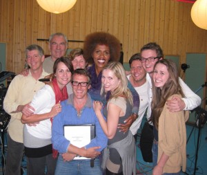 Lucinda with cast of "Woman of LIght